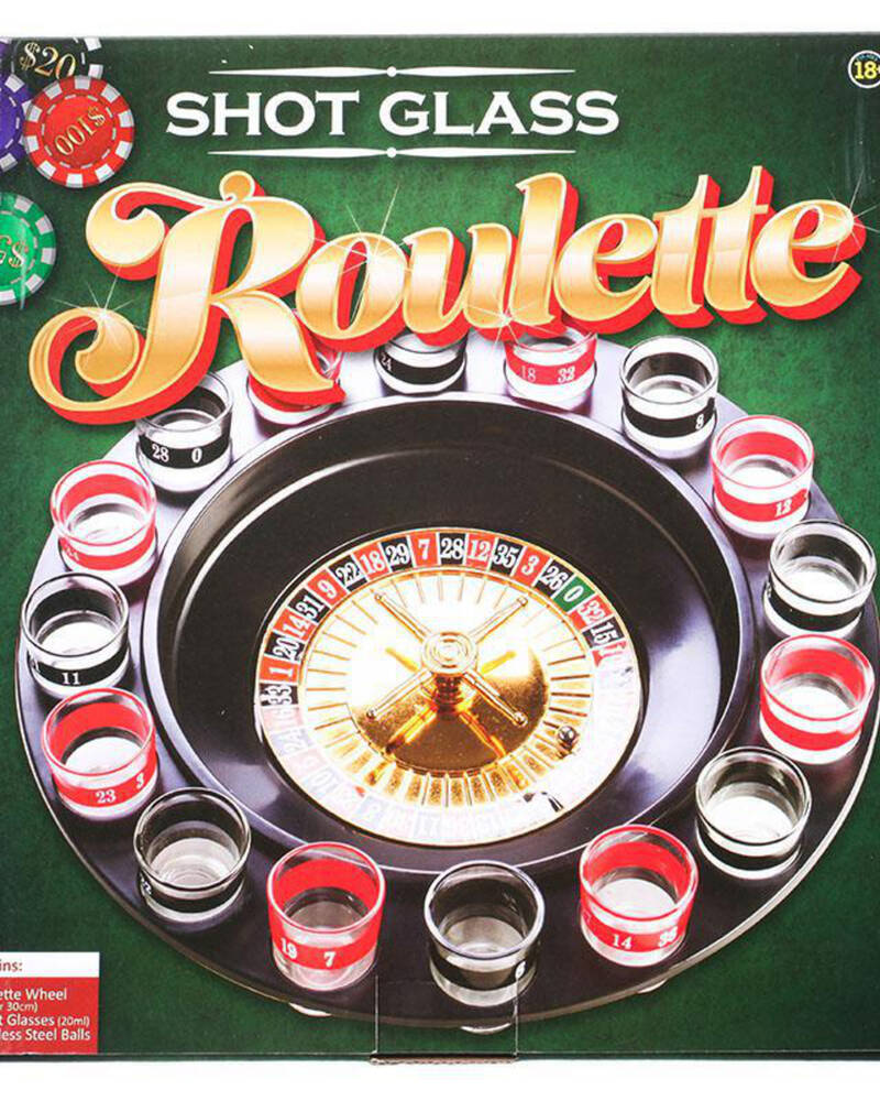 Get It Now Shot Glass Roulette for Unisex image number null