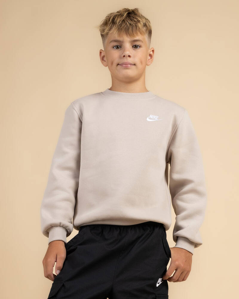 Nike Boys' Fleece Crew Neck Sweatshirt for Mens