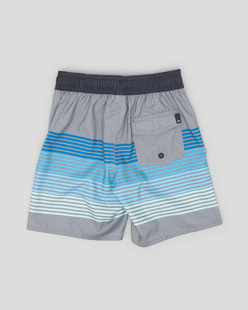 Shop Quiksilver Toddlers' Pointbreak Board Shorts In Iron Gate Fast Shipping & Easy Returns