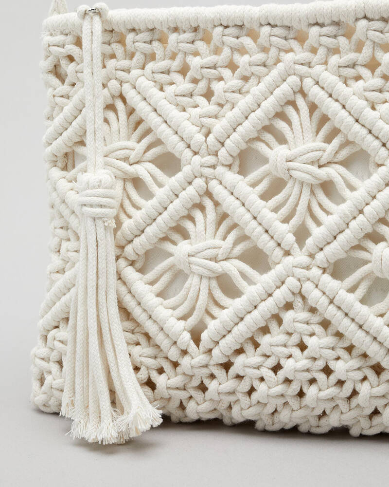 Mooloola Freya Macrame Crossbody Bag for Womens