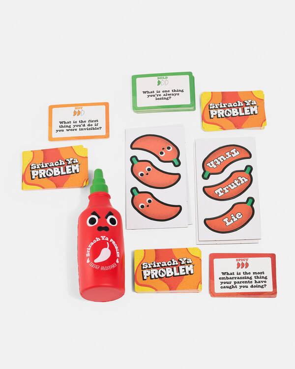 Funnybone Srirach-Ya Problem Game for Unisex