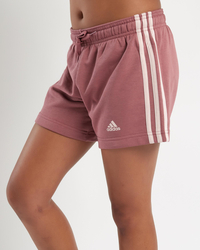 adidas Girls' 3 Stripe Shorts for Womens image number null