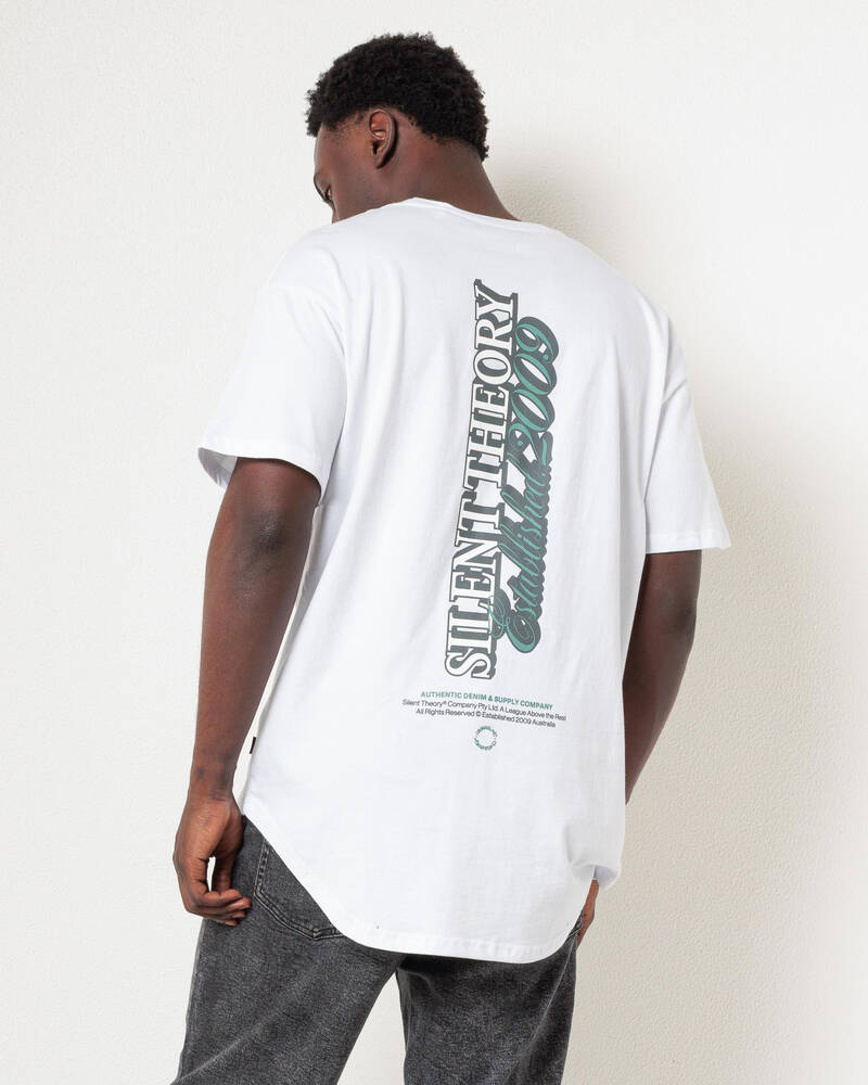 Silent Theory Formation Scoop T-Shirt for Mens