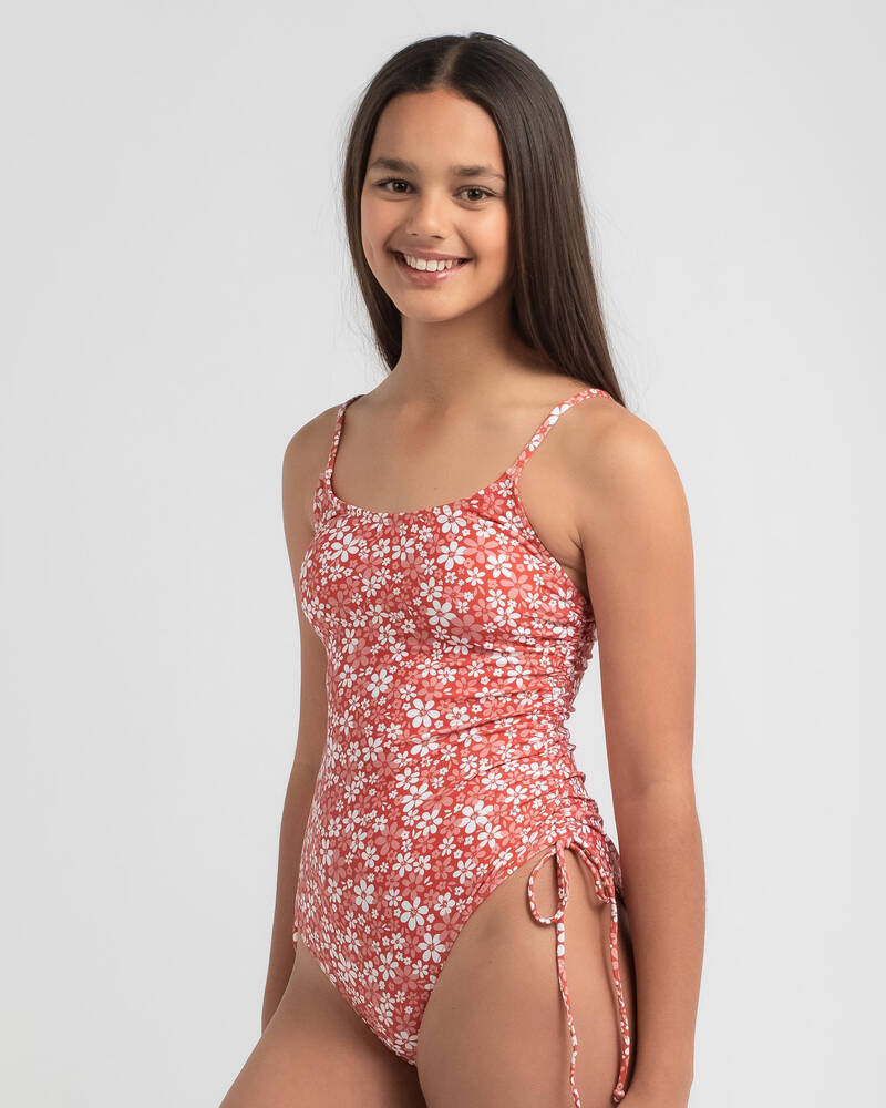 Kaiami Girls' Blossom One Piece Swimsuit for Womens