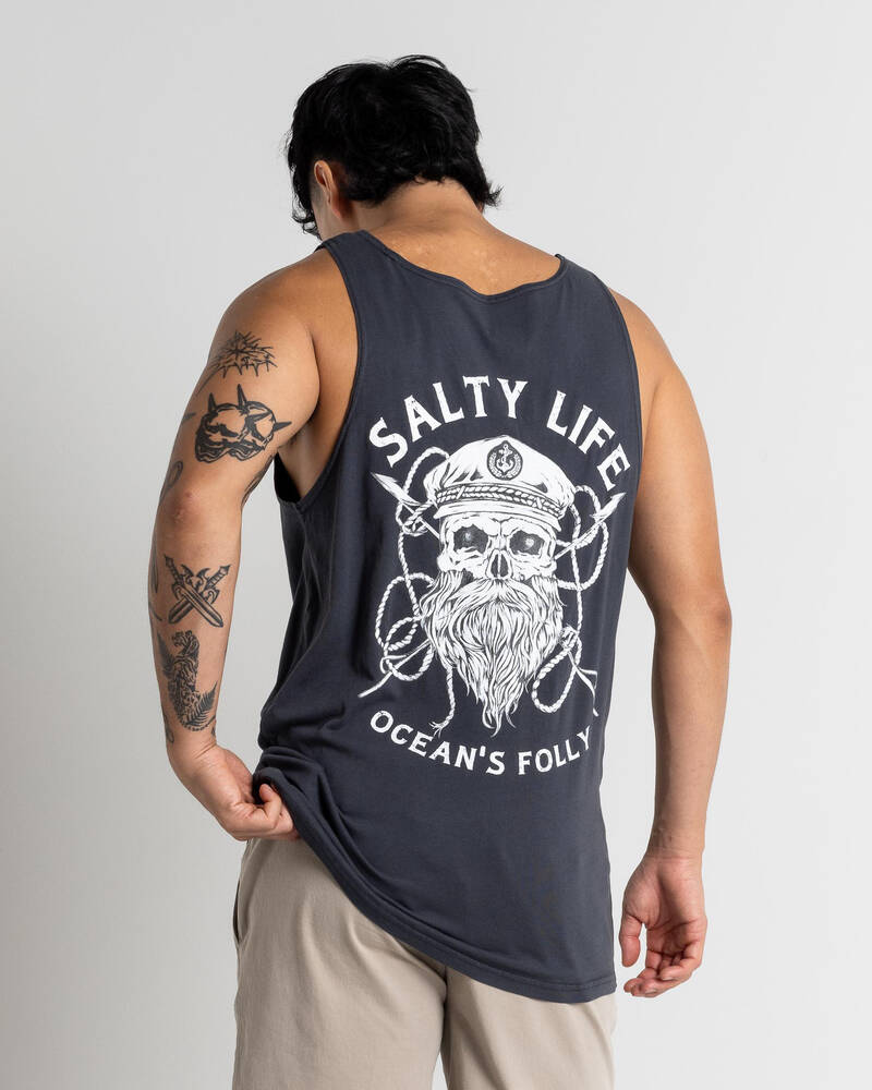 Salty Life Raider Singlet for Mens