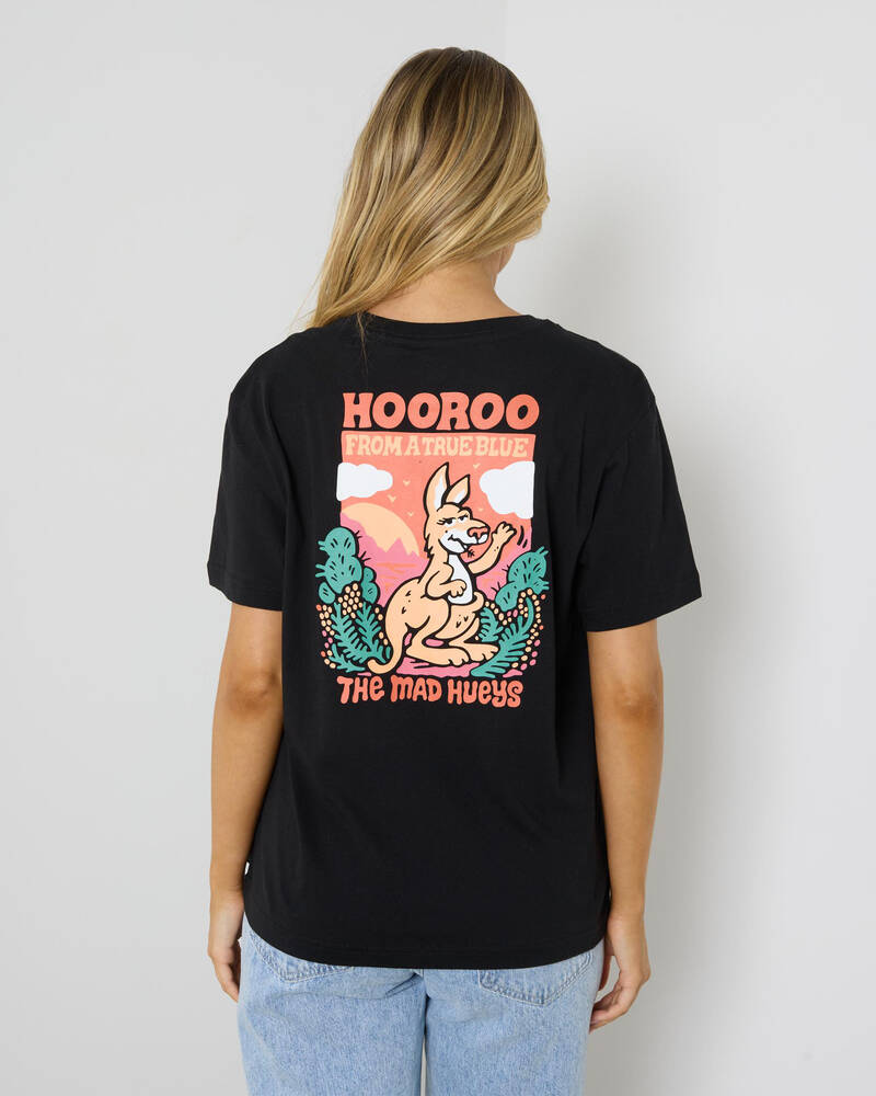 The Mad Hueys Hooroo True Blue T-Shirt for Womens