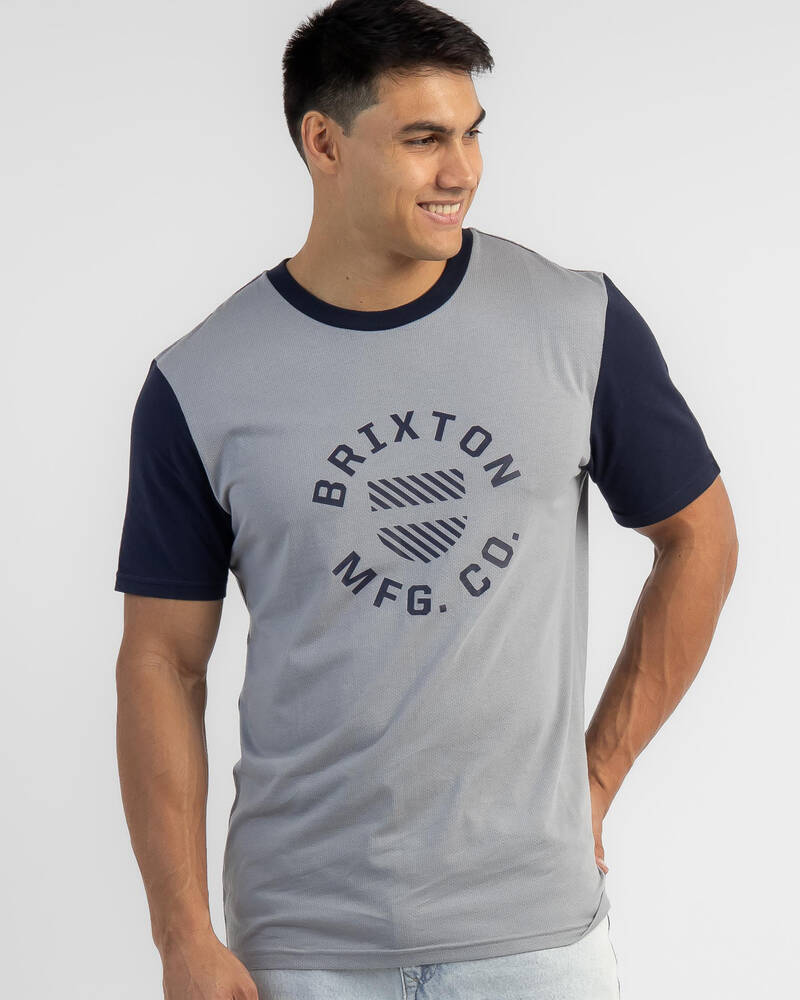 Brixton Shield Crest X T-Shirt for Mens
