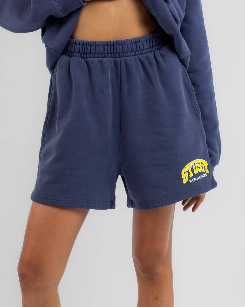 Stussy World League Shorts for Womens
