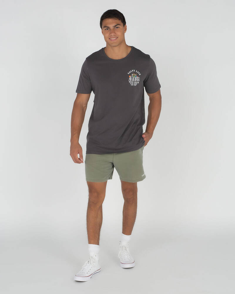 Salty Life Brew Crew T-Shirt for Mens