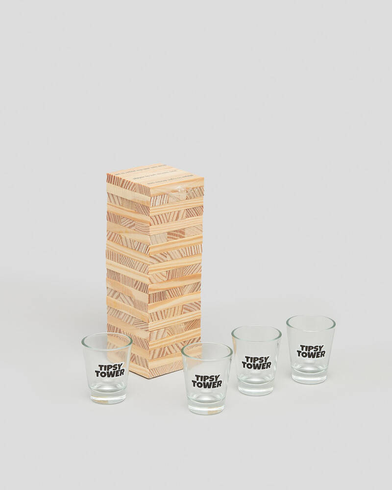 Get It Now Tipsy Tower Drinking Game for Unisex