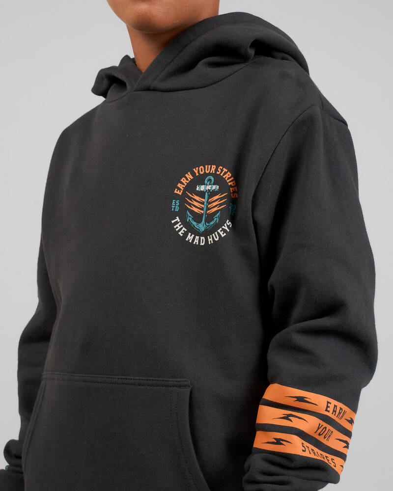 The Mad Hueys Boys' Earn Your Stripes Hoodie for Mens
