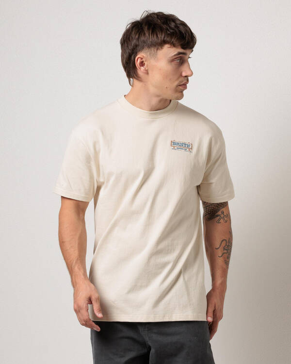 Brixton Hutchins T-Shirt for Mens
