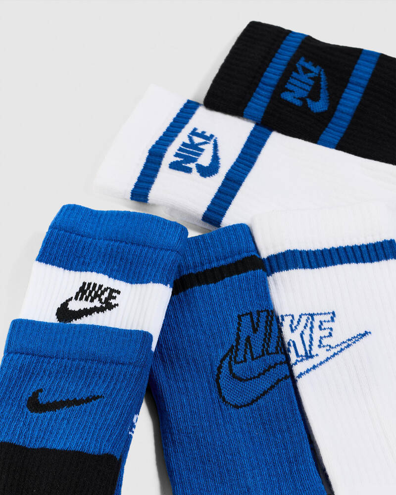 Nike Kids' Everyday Crew Socks 6 Pack for Unisex