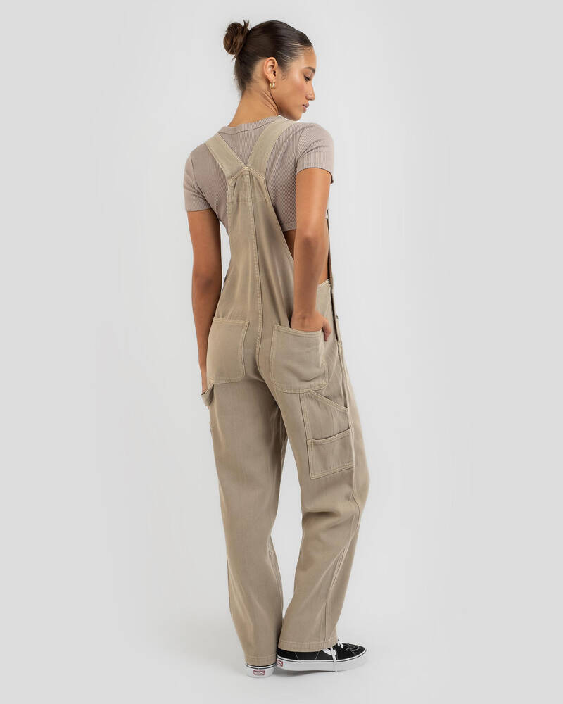 Stussy Nevada Denim Long Overalls for Womens