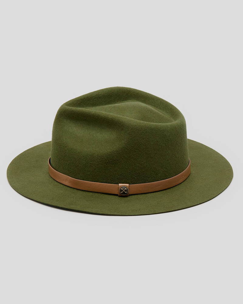 Billy Bones Club Greened Out Felt Hat for Mens