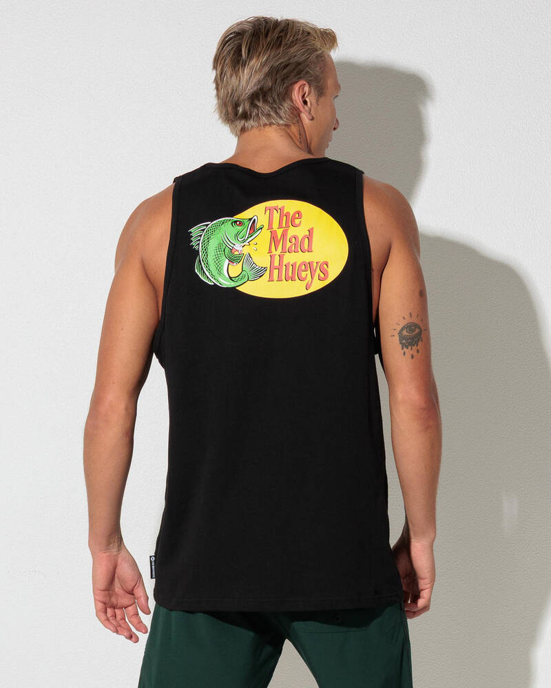 The Mad Hueys Pro Hueys Singlet Tank for Mens