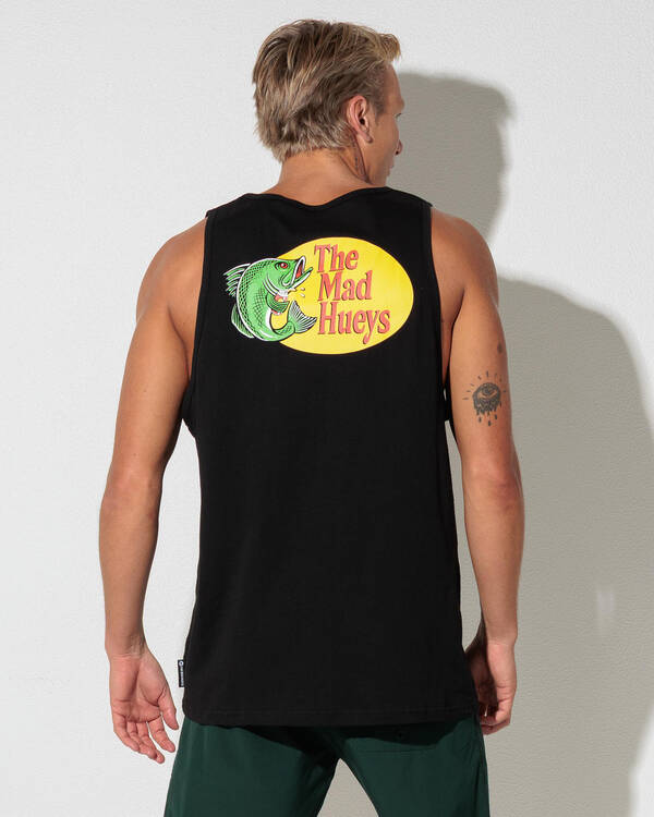 The Mad Hueys Pro Hueys Singlet Tank for Mens
