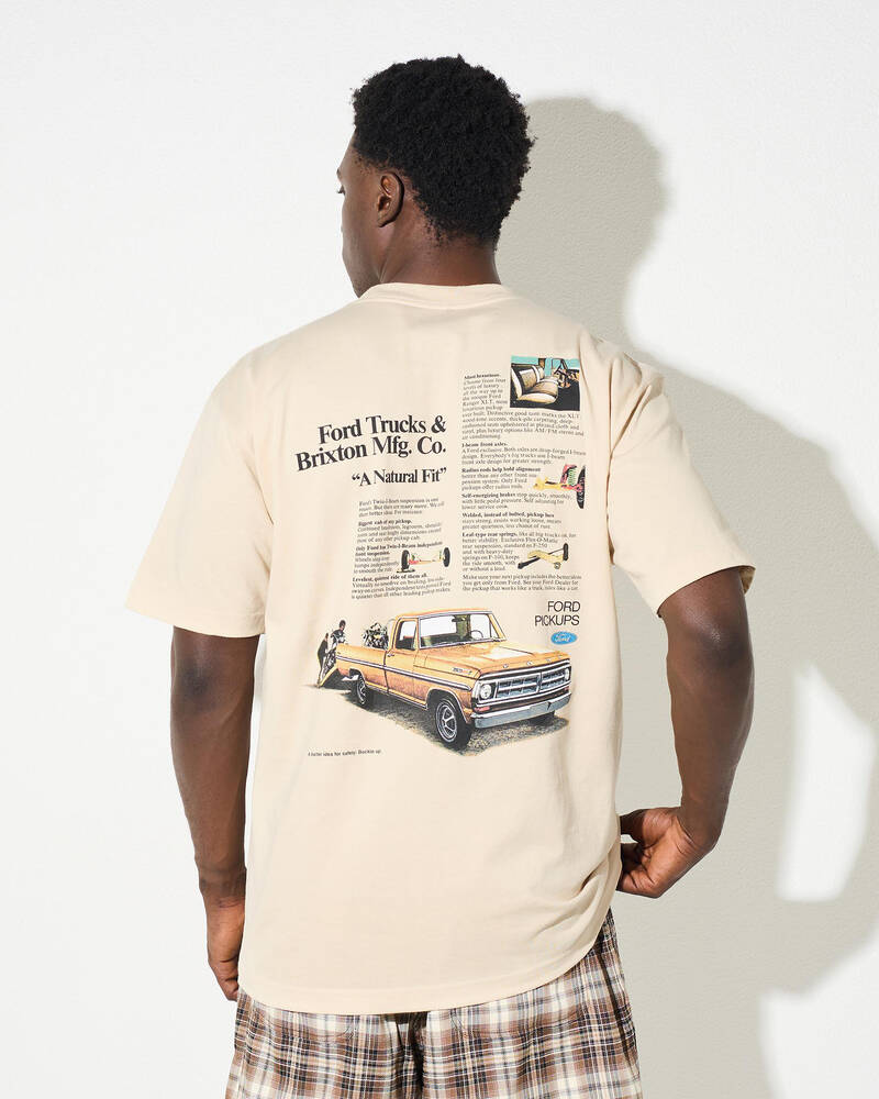 Brixton Ford 73 Pickup T-Shirt for Mens