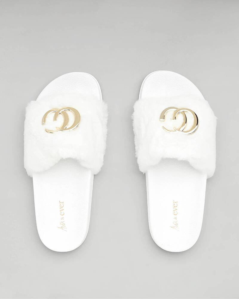 Ava And Ever Hearsay Slide Sandals for Womens