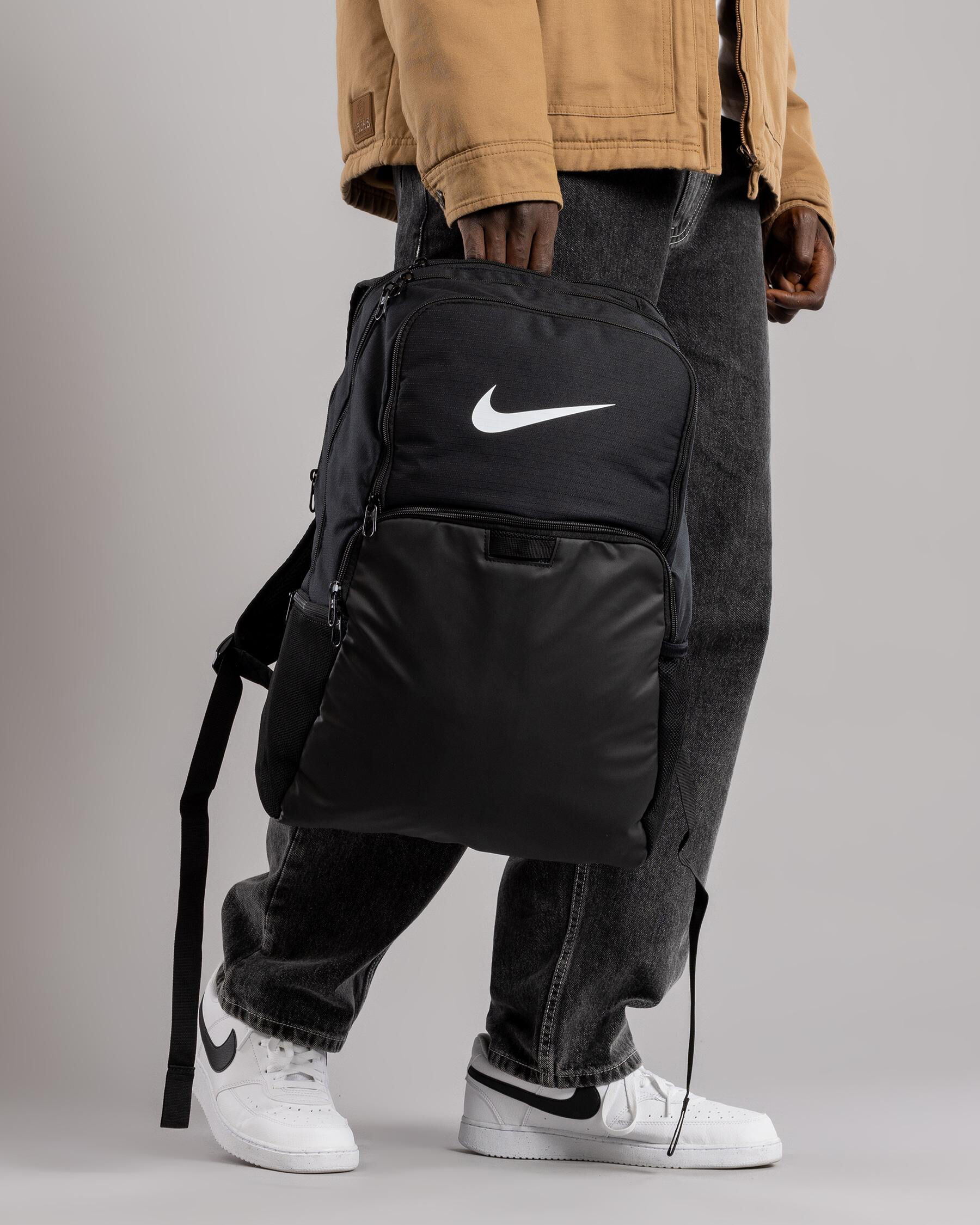 Nike Brasilia Backpack In Black/black/white - FREE* Shipping