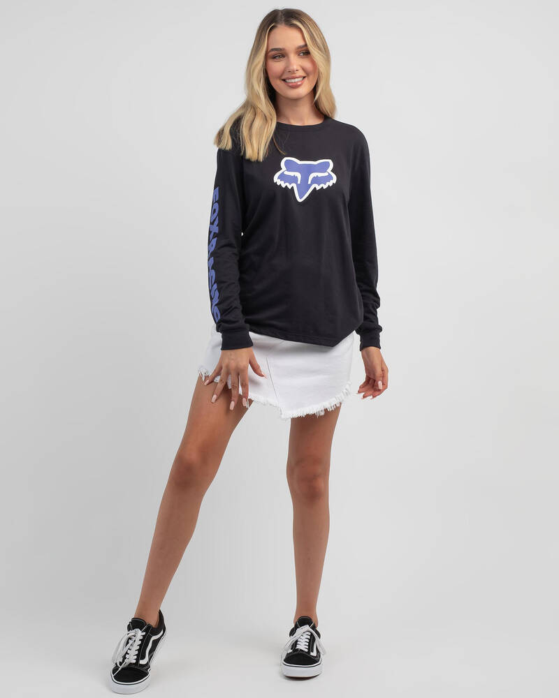 Fox Womens Karrera Long Sleeve T-Shirt for Womens