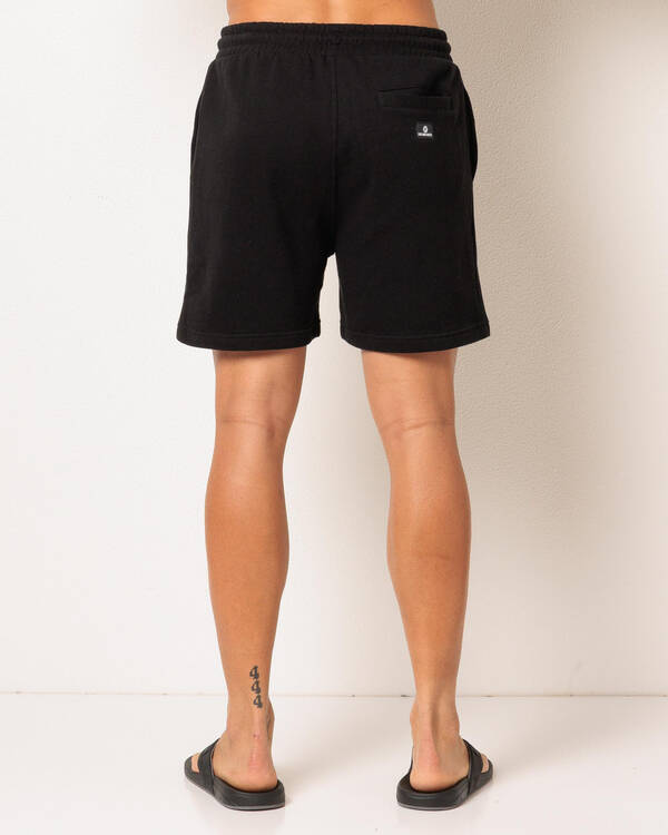 The Mad Hueys Rope Skull Anchor Track Shorts for Mens