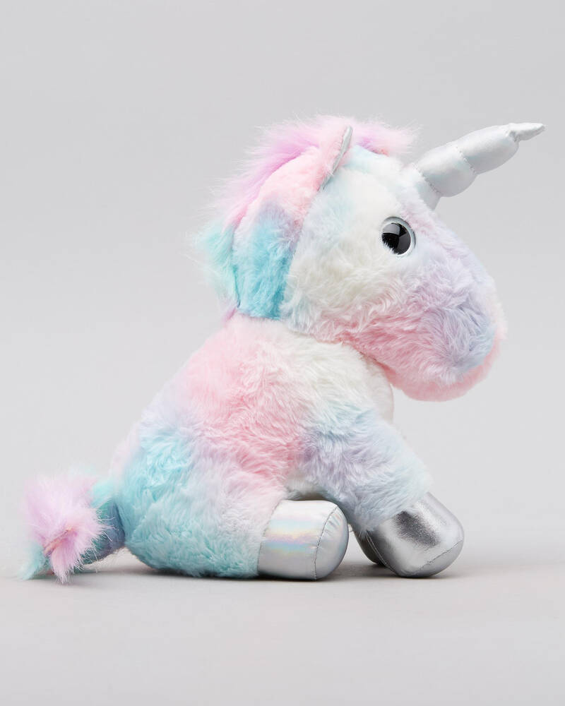 Mooloola Tie Dye Unicorn Plush for Womens
