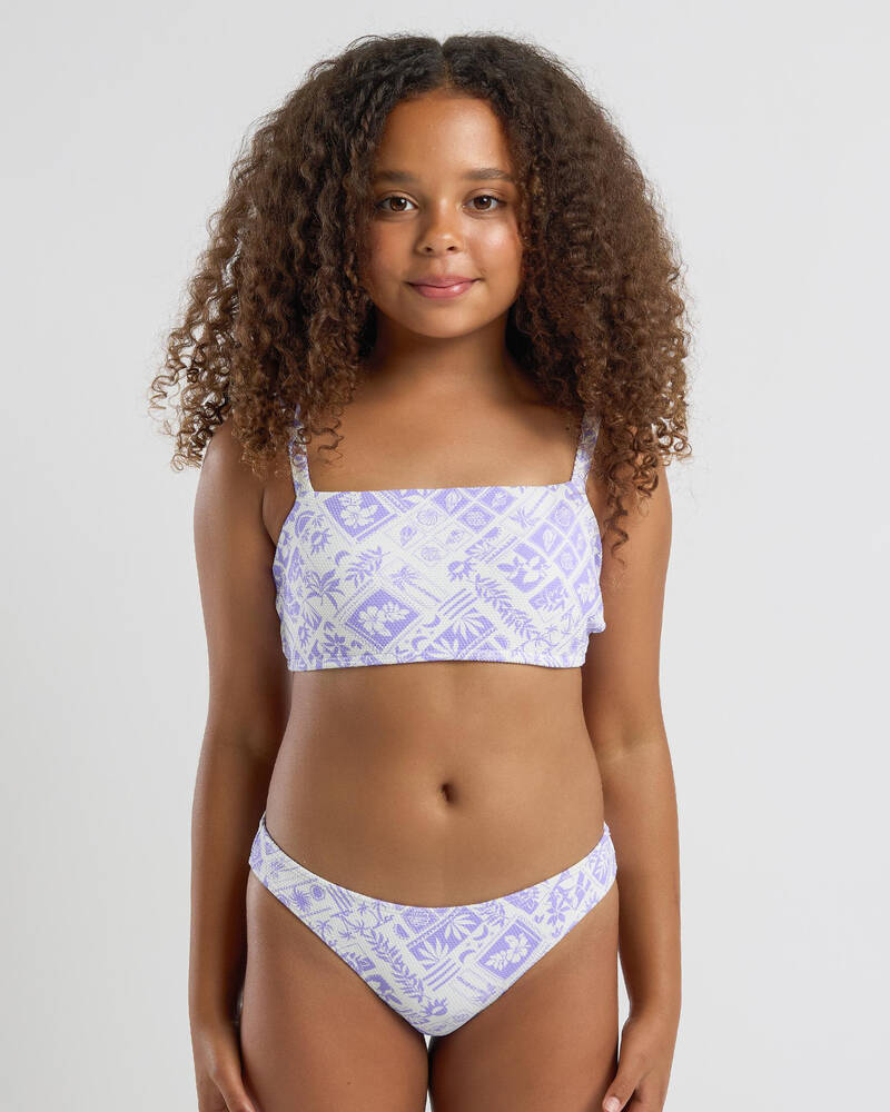 Topanga Girls' Echo Bandeau Bikini Set for Womens