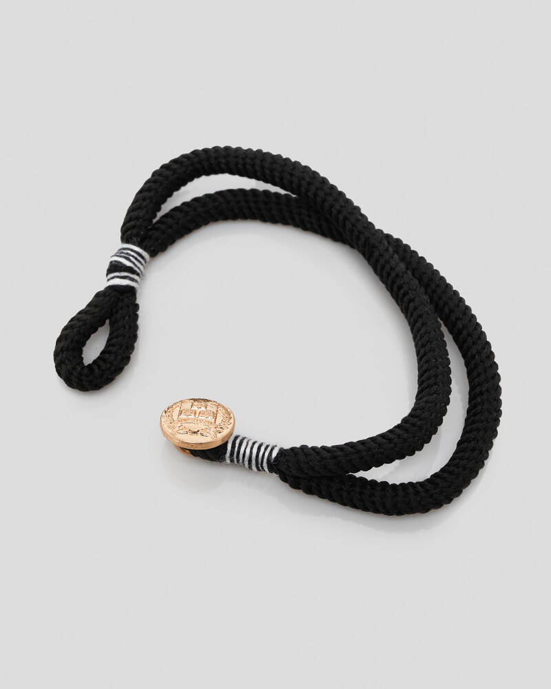 Icon Brand Jazz Club Stripe Cord Bracelet for Mens