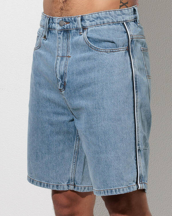 Thrills Heavy Voltage Slacker Relaxed Denim Short for Mens