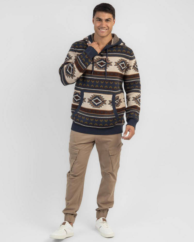 Lucid Dawn Knit Hoodie for Mens