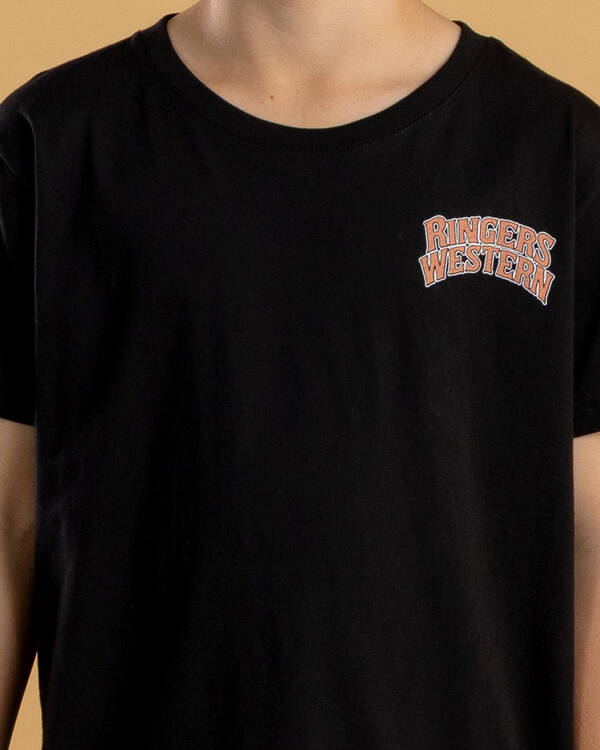 Ringers Western Boys' Do No Harm Take No Bull T-Shirt for Mens