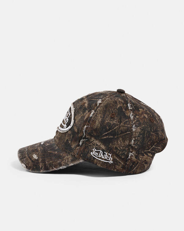 Von Dutch Von Dutch Distressed Dad Cap for Unisex