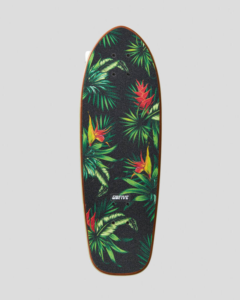 OBfive Lost Tropics 28" Cruiser Skateboard for Unisex
