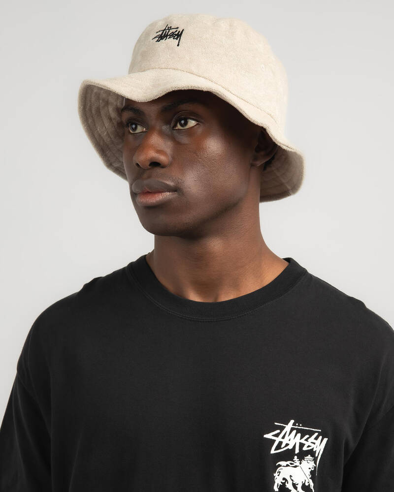 Stussy Graffiti Terry Bucket Hat for Mens