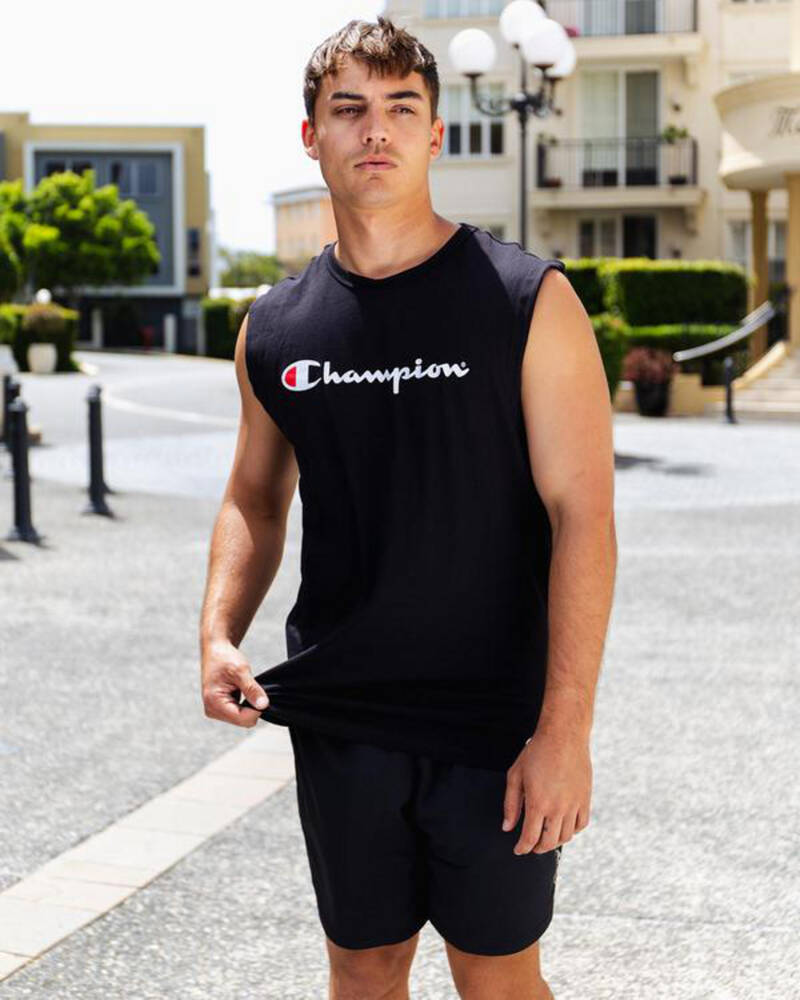 Champion Logo Muscle Tank for Mens
