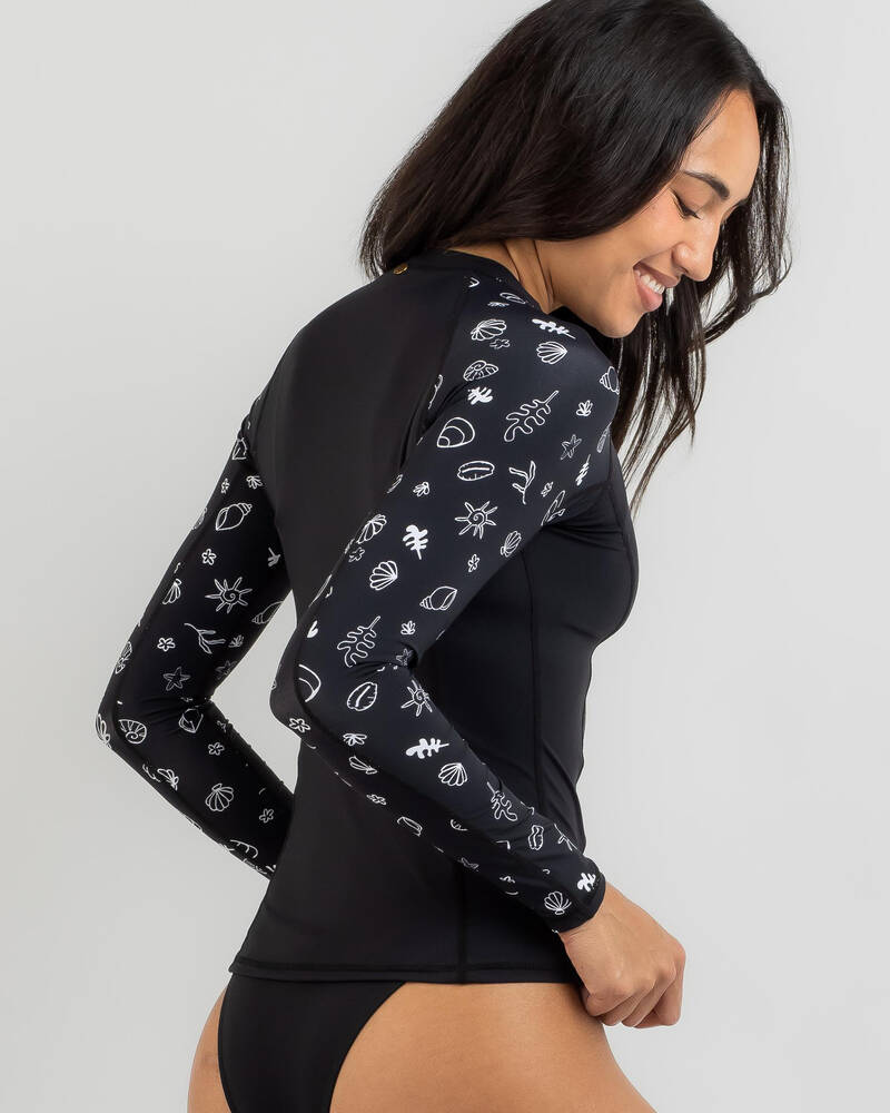 Kaiami Martina Long Sleeve Rash Vest for Womens