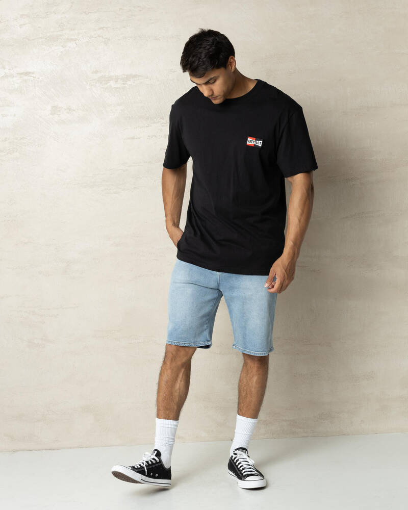 Jetpilot Vintage Badge T-Shirt for Mens