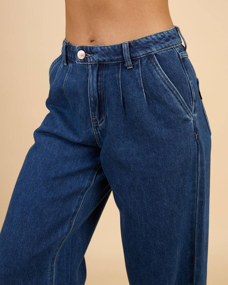 DESU Lady Di Pleated Jeans for Womens