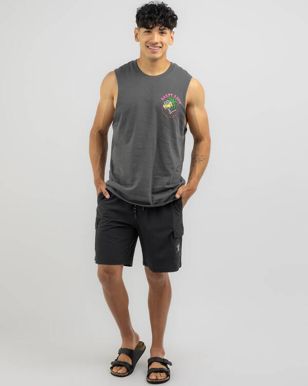 Salty Life Hydro Elastic Waist Shorts for Mens