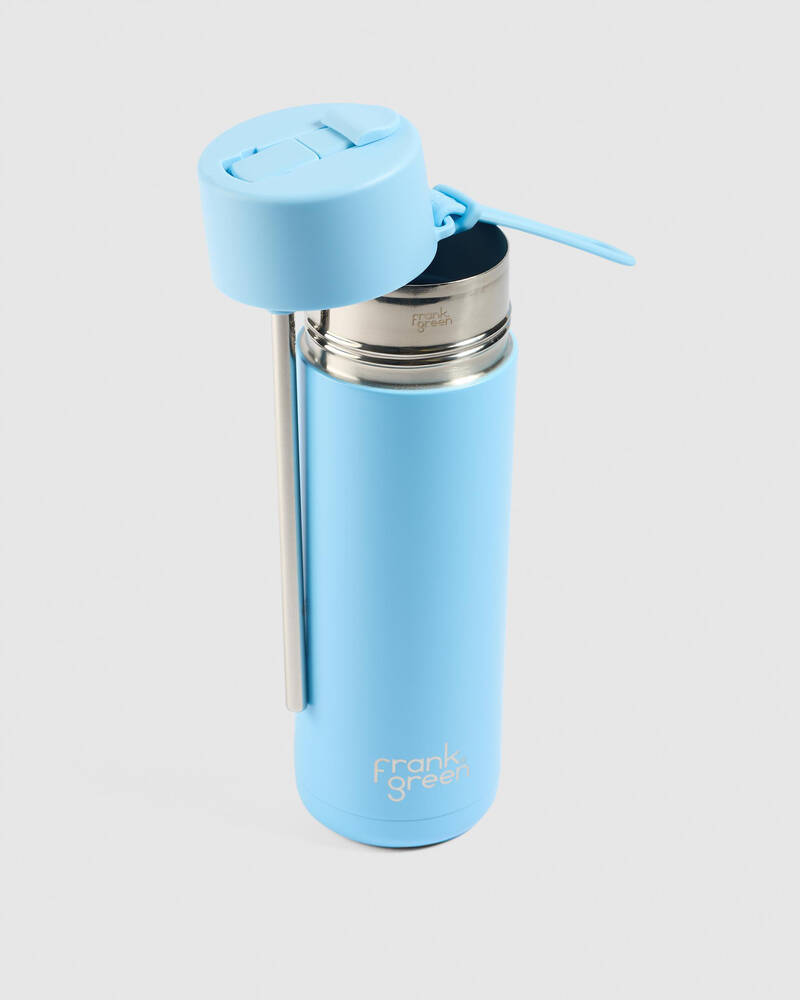 Frank Green 20oz Reusable Bottle with Straw Lid for Unisex