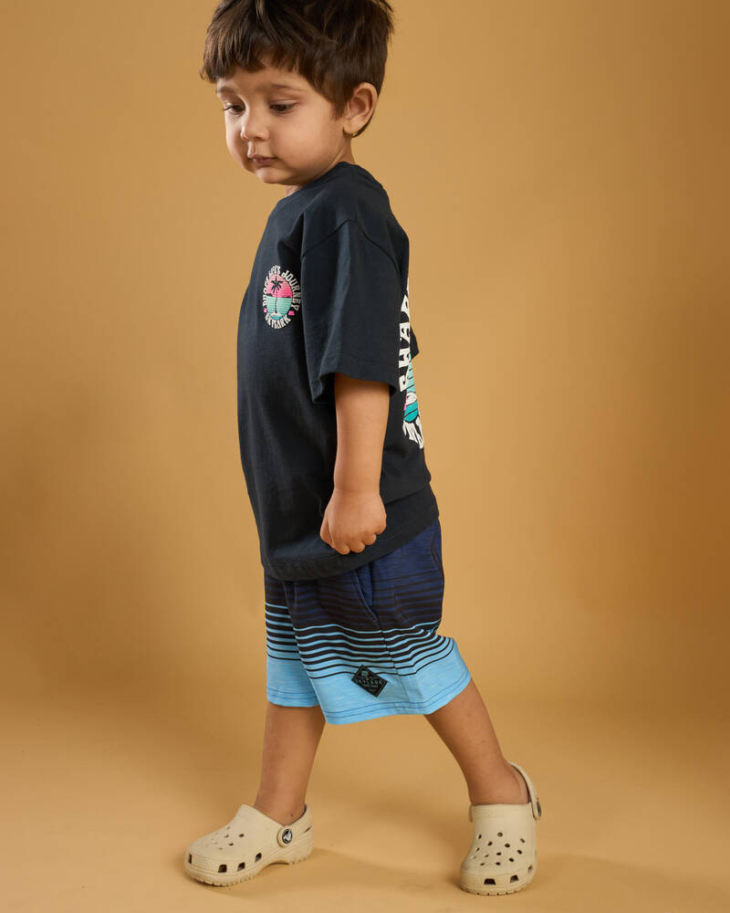 Skylark Toddlers' Linear Elastic Waist Shorts for Mens
