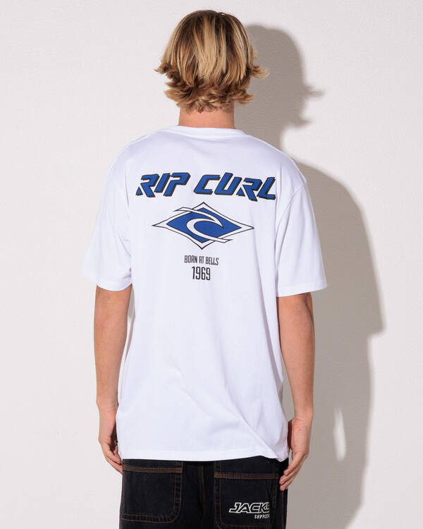 Rip Curl Fade Out Icon T-Shirt for Mens