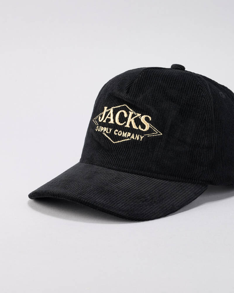 Jacks Cypher Cord Snapback Cap for Mens