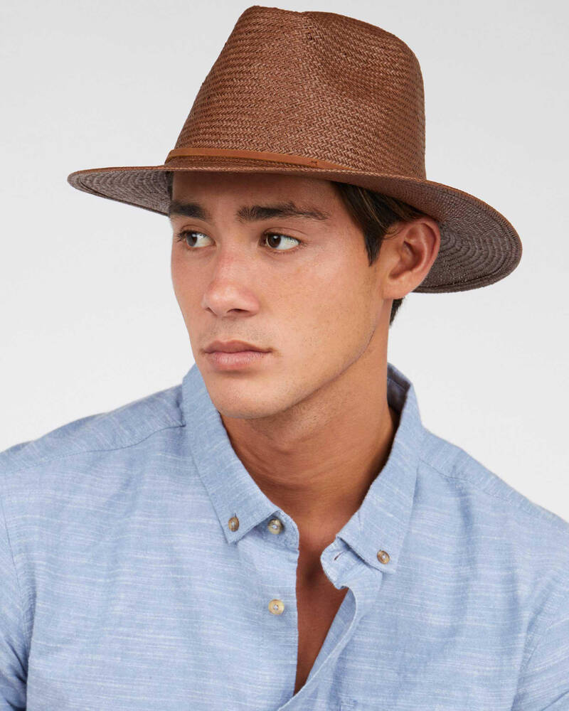 Brixton Wesley Straw Hat for Mens
