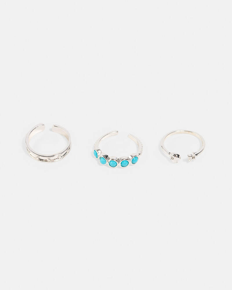 Karyn In LA Tahlia Toe Ring Pack for Womens