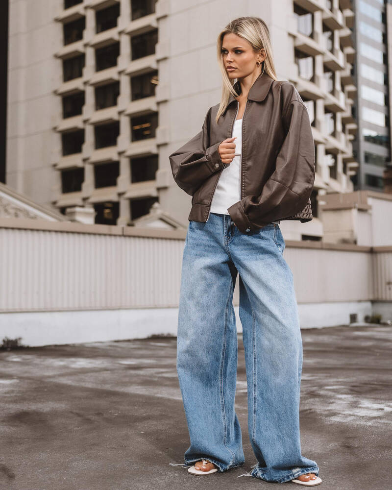 DESU Faith Straight Leg Jeans for Womens