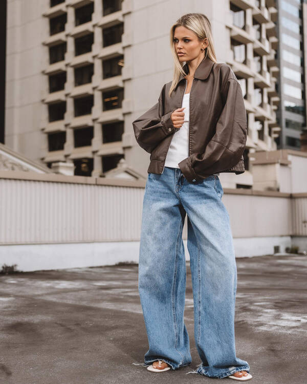 DESU Faith Straight Leg Jeans for Womens