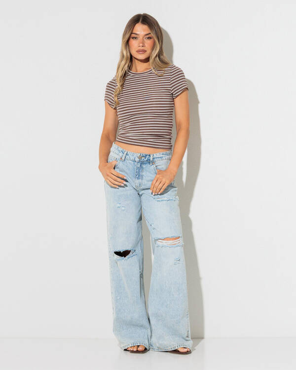 DESU Blaze Wide Leg Jeans for Womens