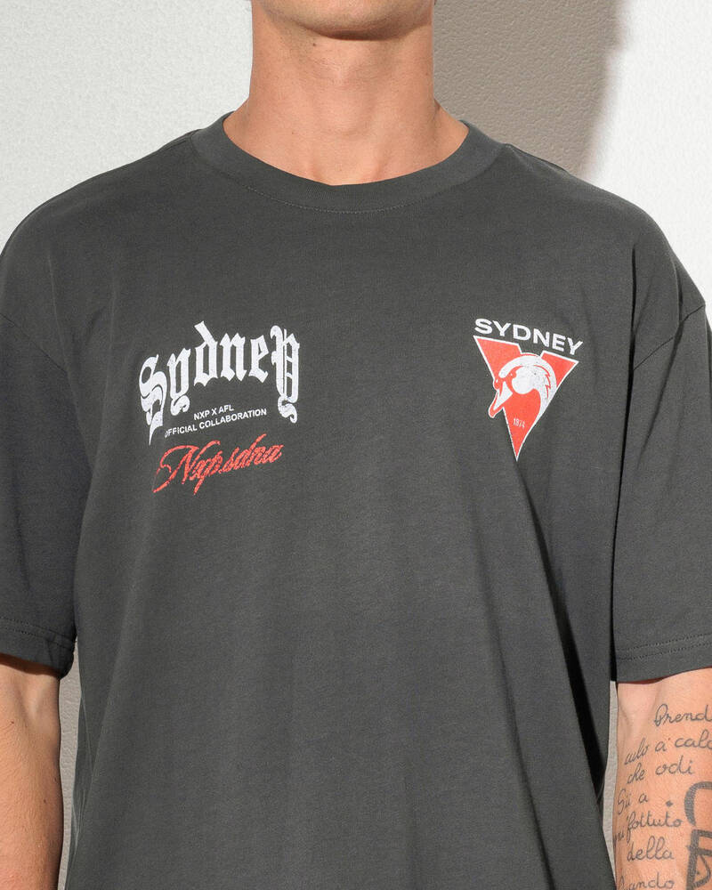 Nena & Pasadena Sydney Swans Vintage T-Shirt for Mens